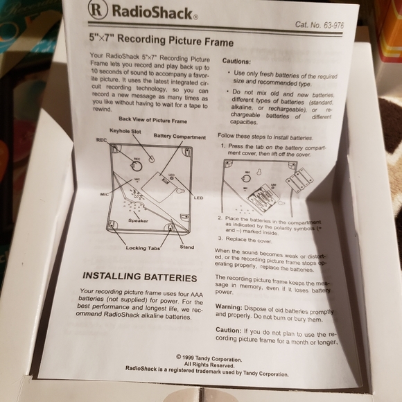 Voice Recording Photo Frame - Picture 4 of 7